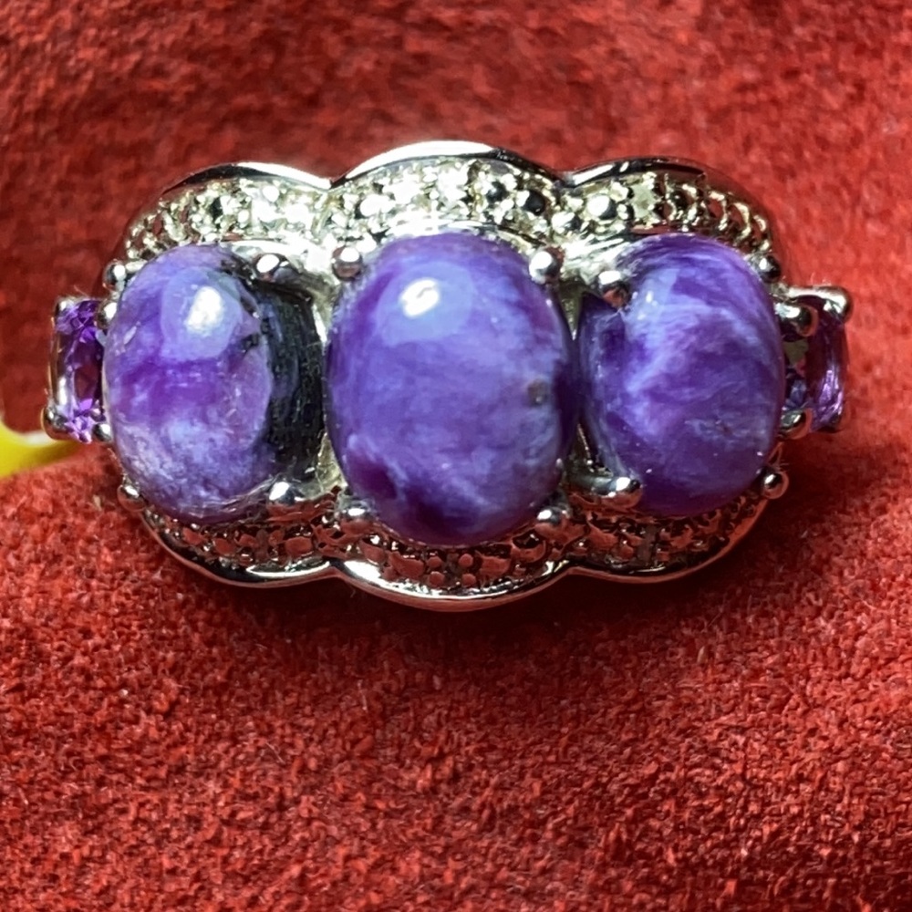 Solid Sterling Silver 925 Ring 9.5 Costume Jewelry Goth
